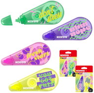 KORES ROLLiX 8 m x 5 mm, mix barev - balení 2 ks - Correction Tape