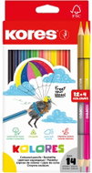 KORES Kolores 14 ks / 12 + 4 barvy - Coloured Pencils