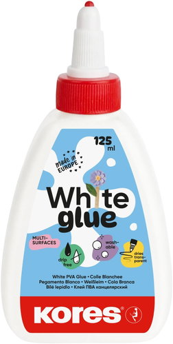 KORES White glue 125 ml - Liquid paste - Main image