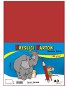 STEPA rajzoló karton A3, 50 lap, 180g/m2, piros - Színes papír