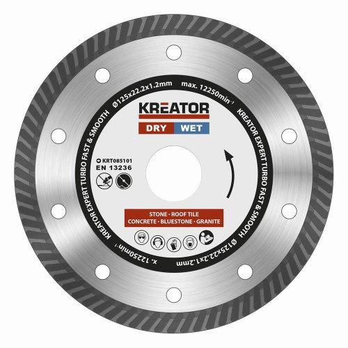 Kreator KRT085101, 125mm - Diamond Disc - Main image