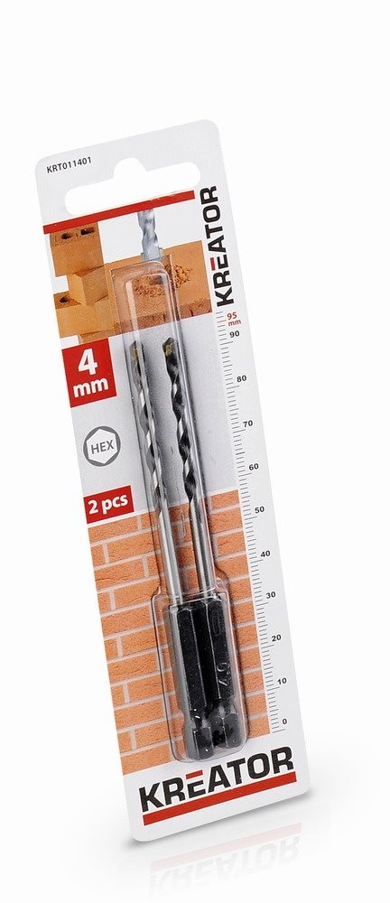 Kreator betonfúrószár 4 x 95 mm HEX