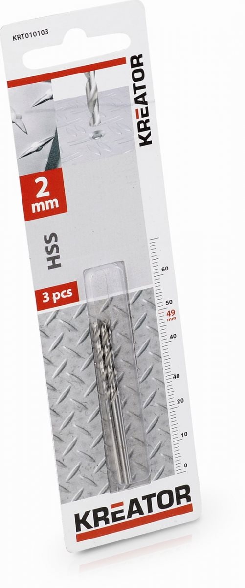 Kreator fémfúrószár 2 mm HSS