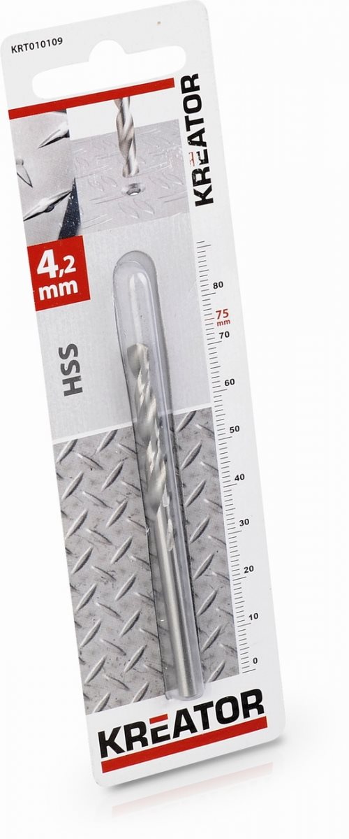 Kreator Fémfúrószár 4,2 mm HSS
