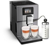 KRUPS EA875E10 Intuition Preference+ Chrome tejtartállyal - Automata kávéfőző