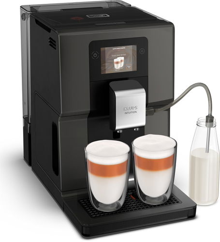 KRUPS EA872B10 Intuition Preference Antracit - Automata kávéfőző - Fő fotó
