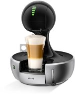 DROP® KRUPS - Automatik - SILBER/SCHWARZ - Kapsel-Kaffeemaschine