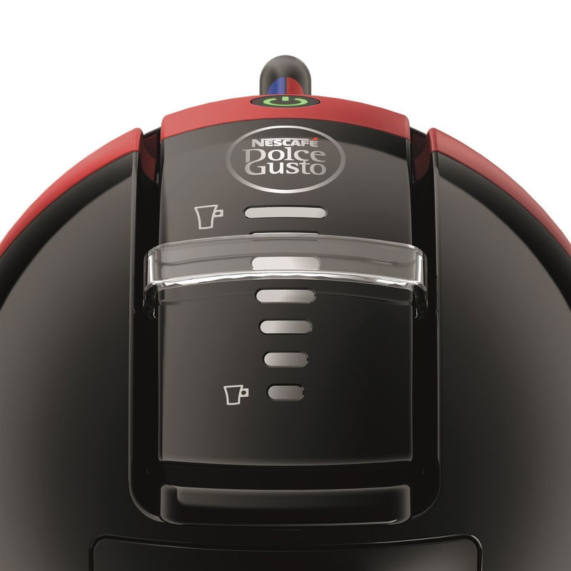 KRUPS KP123H10 Nescafé Dolce Gusto Mini Me, piros/fekete