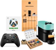 NESPRESSO Vertuo Pop Aqua Mint + kávový poukaz + Xbox Controller + Gamepass - Sada