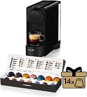 Nespresso KRUPS XN510810 Essenza Plus Fekete, fekete - Kapszulás kávéfőző