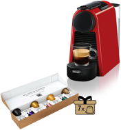 NESPRESSO De'Longhi Essenza Mini Ruby Red EN85.R - Kapsel-Kaffeemaschine