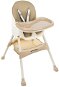 Jídelní židlička Kruzzel 12060 jídelní židlička 3v1 hnědá - Jídelní židlička