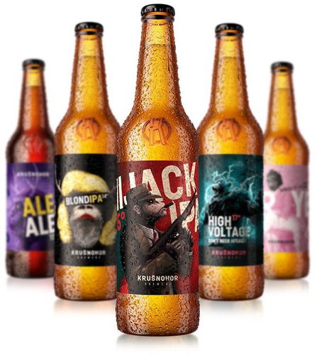 Pivovar Krušnohor Mix ejlů 12 × 0,5 l - Pivo - Hlavní obrázek