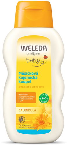 WELEDA Měsíčková kojenecká koupel 200 ml - Pěna do koupele - Hlavní obrázek