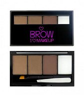 Makeup Revolution I Love Makeup Brow Kit Bold is Best - Dark - Cosmetic Palette