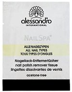 ALESSANDRO NailSpa Nail Polish Remover Tissue 10Pcs - Odlakovač na nechty