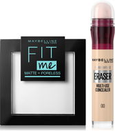 MAYBELLINE NEW YORK Instant Anti-Age Eraser, Fit Me Matte+Poreless Set - Kosmetická sada