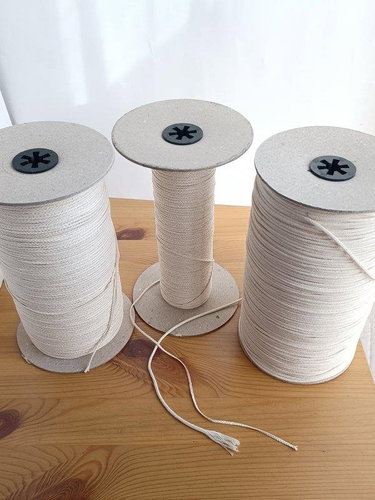 EKOKOZA Wicks for candle production, round wick No.1 - Wick - Main image