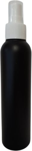 EKOKOZA Black bottle, 150 ml, HDPE, 24/410, white spray cap - Cosmetic Container - Main image