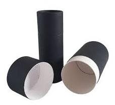 EKOKOZA Paper packaging with wax coating, black, 30ml - Cosmetic Container - Main image