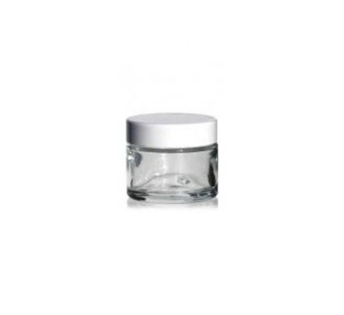EKOKOZA 50ml glass container for cream transparent - Cosmetic Container - Main image
