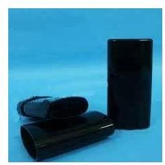 EKOKOZA Packaging for solid deodorants, 15 ml black, flat - Cosmetic Container - Main image