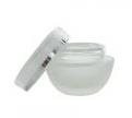 EKOKOZA Glass container 50ml for cream, silver cap - Cosmetic Container - Main image