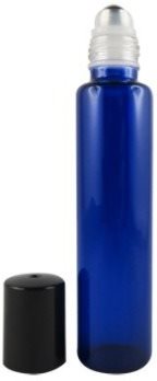 EKOKOZA Roll-on blue glass, 30ml - Cosmetic Container - Main image