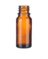 EKOKOZA Glass bottle, medicine bottle, brown 10ml - Cosmetic Container - Main image