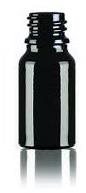 EKOKOZA Glass bottle, Black, 10ml - Cosmetic Container - Main image