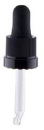 EKOKOZA Cap with safety ring - black pipette for 10ml bottle - Pipette
