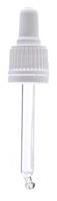 EKOKOZA Cap with safety ring - white pipette for 30ml bottle - Pipette - Main image