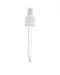 EKOKOZA Cap with safety ring - white pipette for 50ml bottle - Pipette - Main image