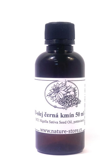 NATURE-STORE Black cumin oil bio lsz 50 ml - Plant Oil - Main image