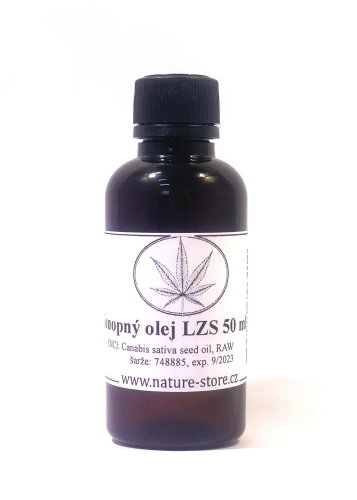 NATURE-STORE raw hemp oil lzs bio 50 ml - Plant Oil - Main image