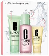 CLINIQUE 3 Step Skin Care System 3 - zmiešaná až mastná pleť - Darčeková sada kozmetiky