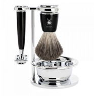 MÜHLE Rytmo Black Pure Badger 4-Piece - Cosmetic Gift Set