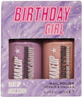 MAKEUP OBSESSION Birthday Girl Nail Duo - Darčeková sada kozmetiky