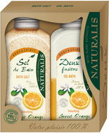 NATURALIS sada Bath Sweet Orange - Dárková kosmetická sada