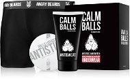 ANGRY BEARDS Comprehensive Care Set Calm Balls, with Sack M - Cosmetic Gift Set