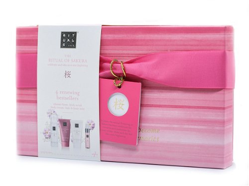 4PC New RITUALS The Ritual Of Sakura Renewing Bestsellers Box Gift Set  Shower