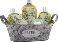 BOHEMIA GIFTS Tin gift box - Olive - Cosmetic Gift Set