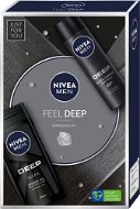 NIVEA MEN ajándékcsomag sötét fa illattal - Kozmetikai ajándékcsomag