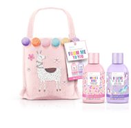 BAYLIS & HARDING Kis testápoló táska 2 db - Cukros dekoráció - Kozmetikai ajándékcsomag