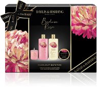 BAYLIS & HARDING Candle and body care set 4pcs - Mysterious Rose - Cosmetic Gift Set