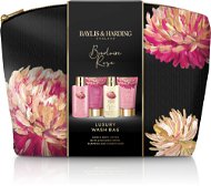 BAYLIS & HARDING Toalett-táska test- és hajápoló termékekkel 4 db - Titokzatos rózsa - Kozmetikai ajándékcsomag