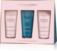 BAYLIS & HARDING Set of 3 Hand Creams - Jojoba, Vanilla & Almond Oil - Cosmetic Gift Set
