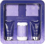 GRACE COLE Gift set for bath in a tin - Lavender, 5pcs - Cosmetic Gift Set