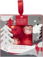 GRACE COLE Set of sparkling bath balls - Christmas candy and Vanilla, 4x50g - Cosmetic Gift Set
