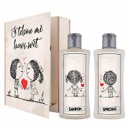BOHEMIA GIFTS gift set Book - With you the world entertains me - Cosmetic Gift Set